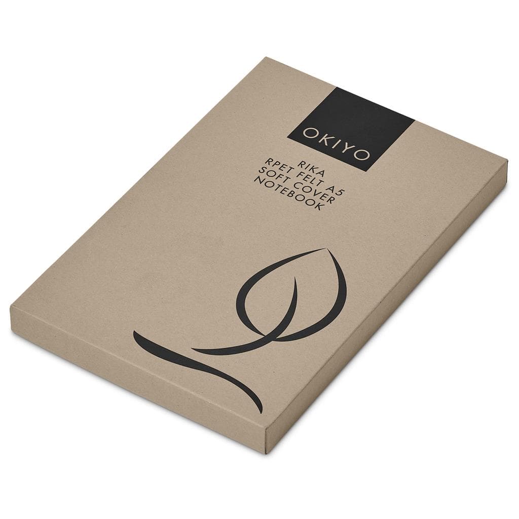 Okiya Rika Recycled Felt Soft Cover notebook