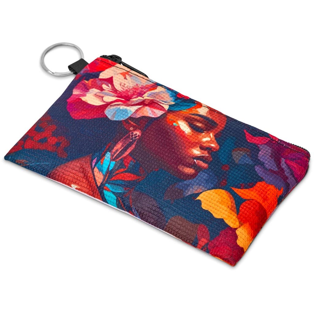 Pre-Printed Sample Hoppla Tammy Recycled PET Credit Card & Coin Purse