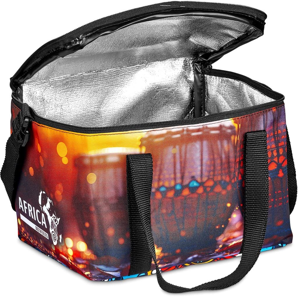 Pre-Printed Sample Hoppla Kruger Polyester 12-Can Cooler