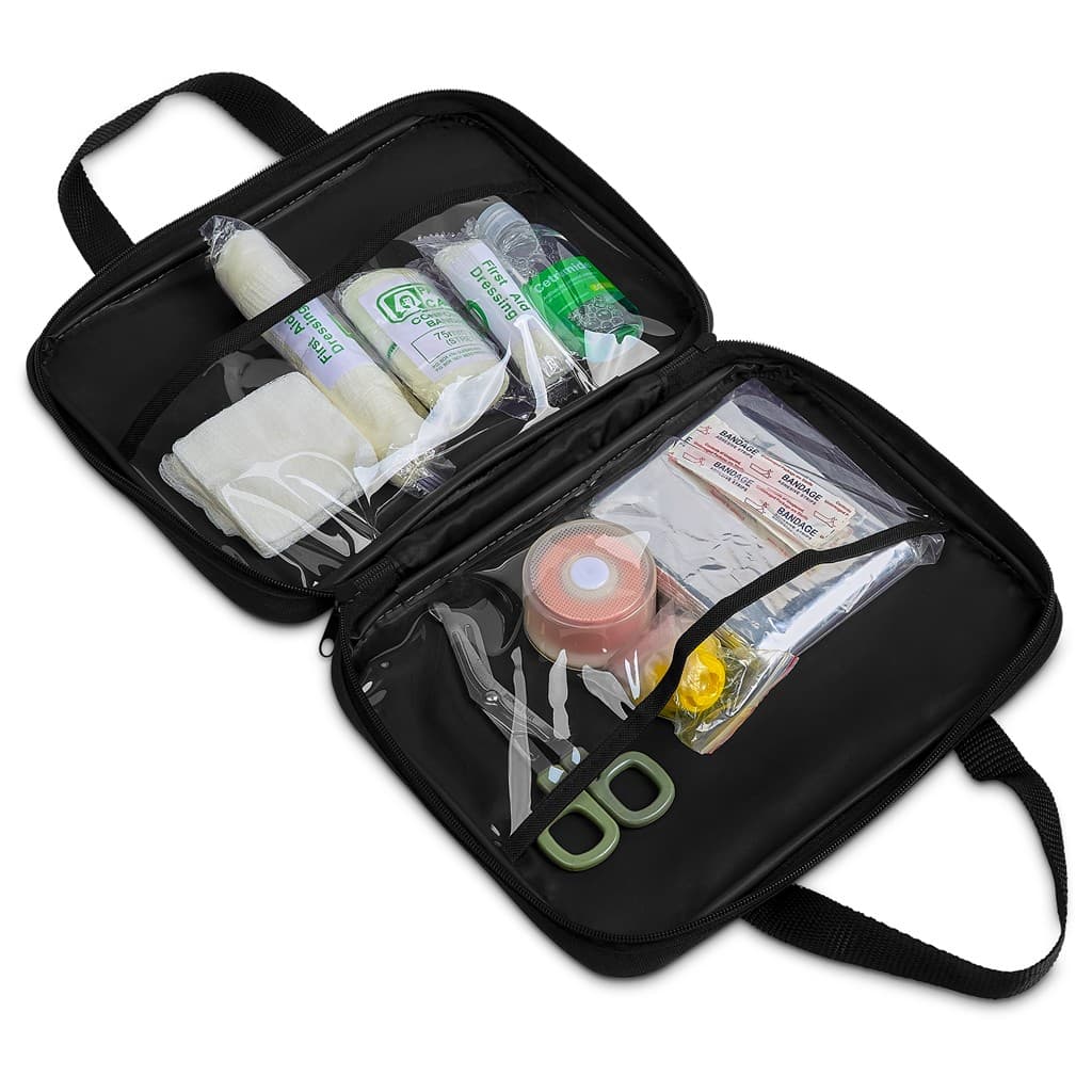 Pre-Printed Sample Hoppla Hero Polyester First Aid Carry Bag