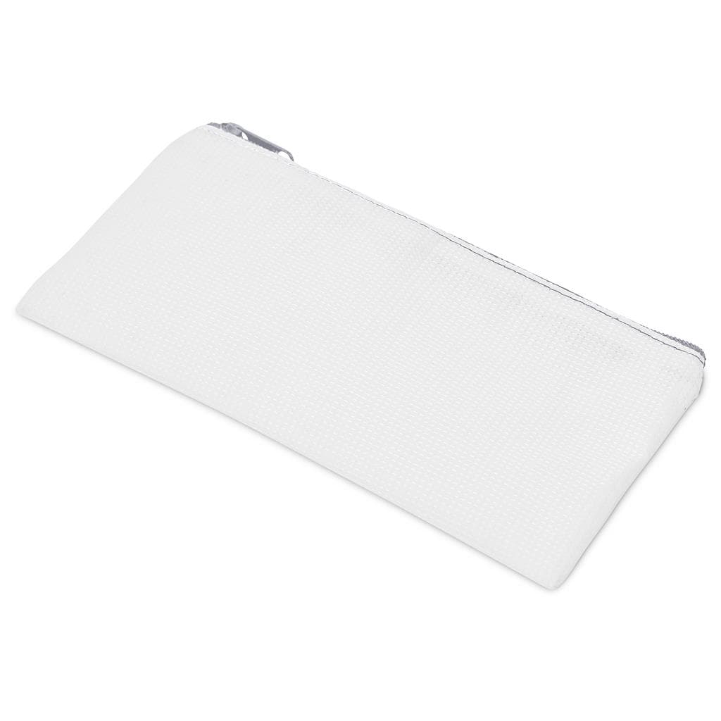 Pre-Production Sample Hoppla Junior Recycled PET Stitch-Bond Pencil Case