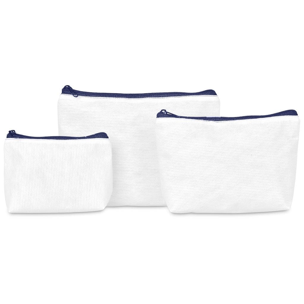 Pre-Production Sample Hoppla Leanne Recycled PET Stitch-Bond Midi Toiletry Bag