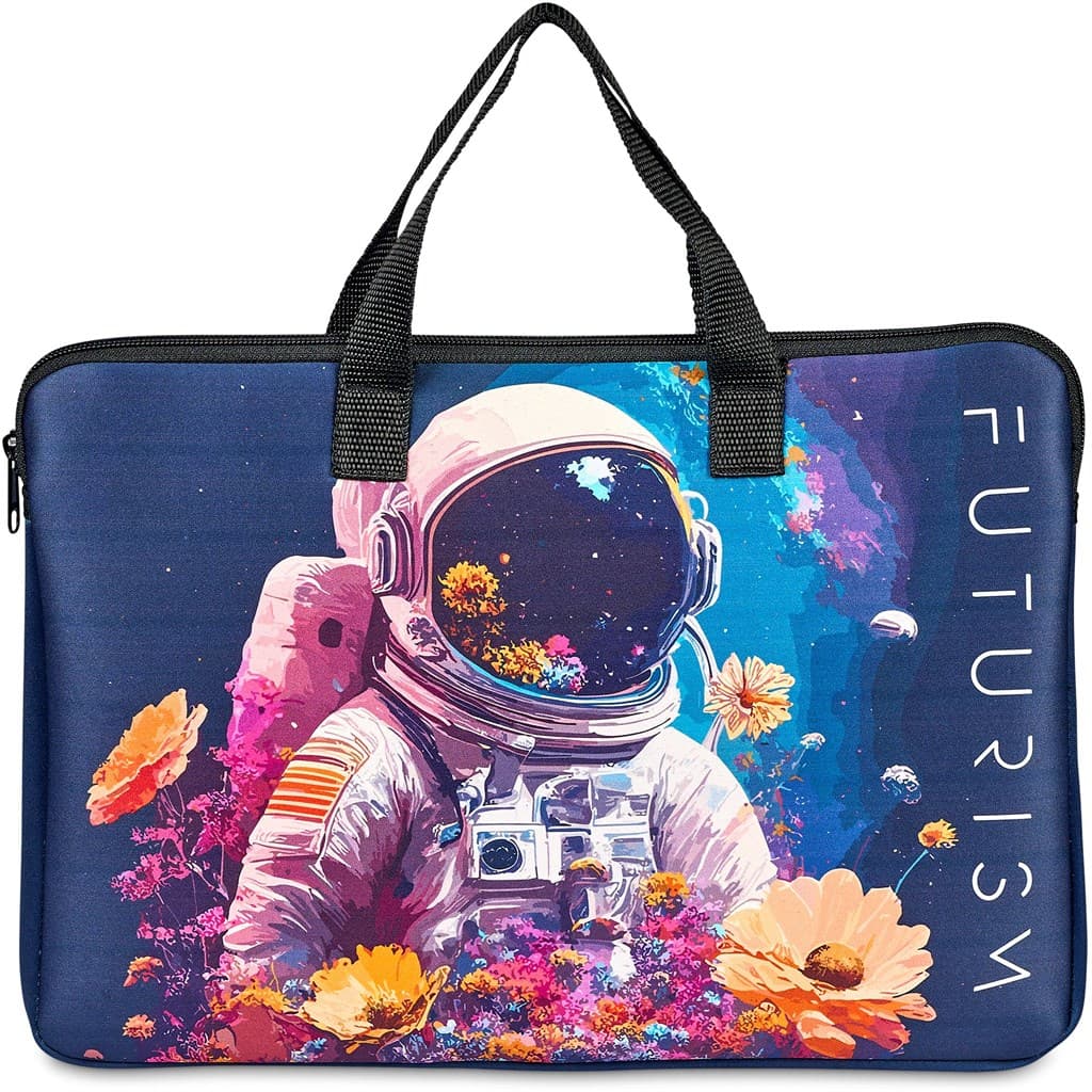 Pre-Production Sample Hoppla Plett Neoprene Laptop Sleeve with Handles – 13-14 inch