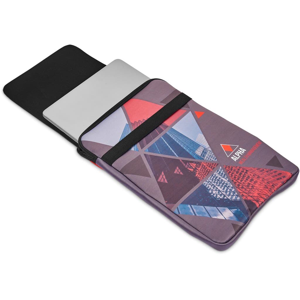 Pre-Production Sample Hoppla Grotto Neoprene Laptop Sleeve with Mouse Pad – 13-14 inch