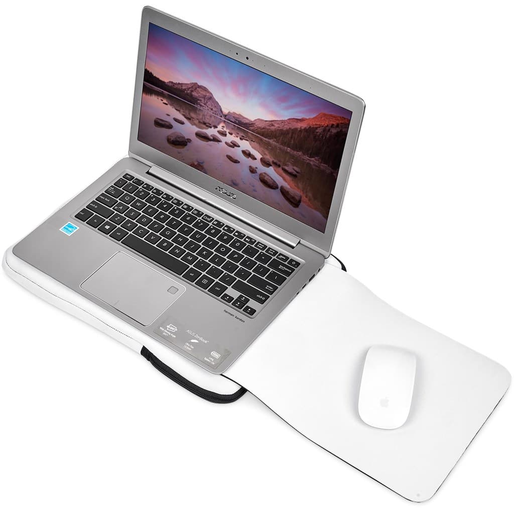 Pre-Production Sample Hoppla Grotto Neoprene Laptop Sleeve with Mouse Pad – 13-14 inch