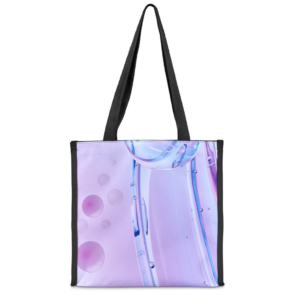 Pre-Printed Sample Hoppla Novaya Small Polyester Tote Cooler Bag