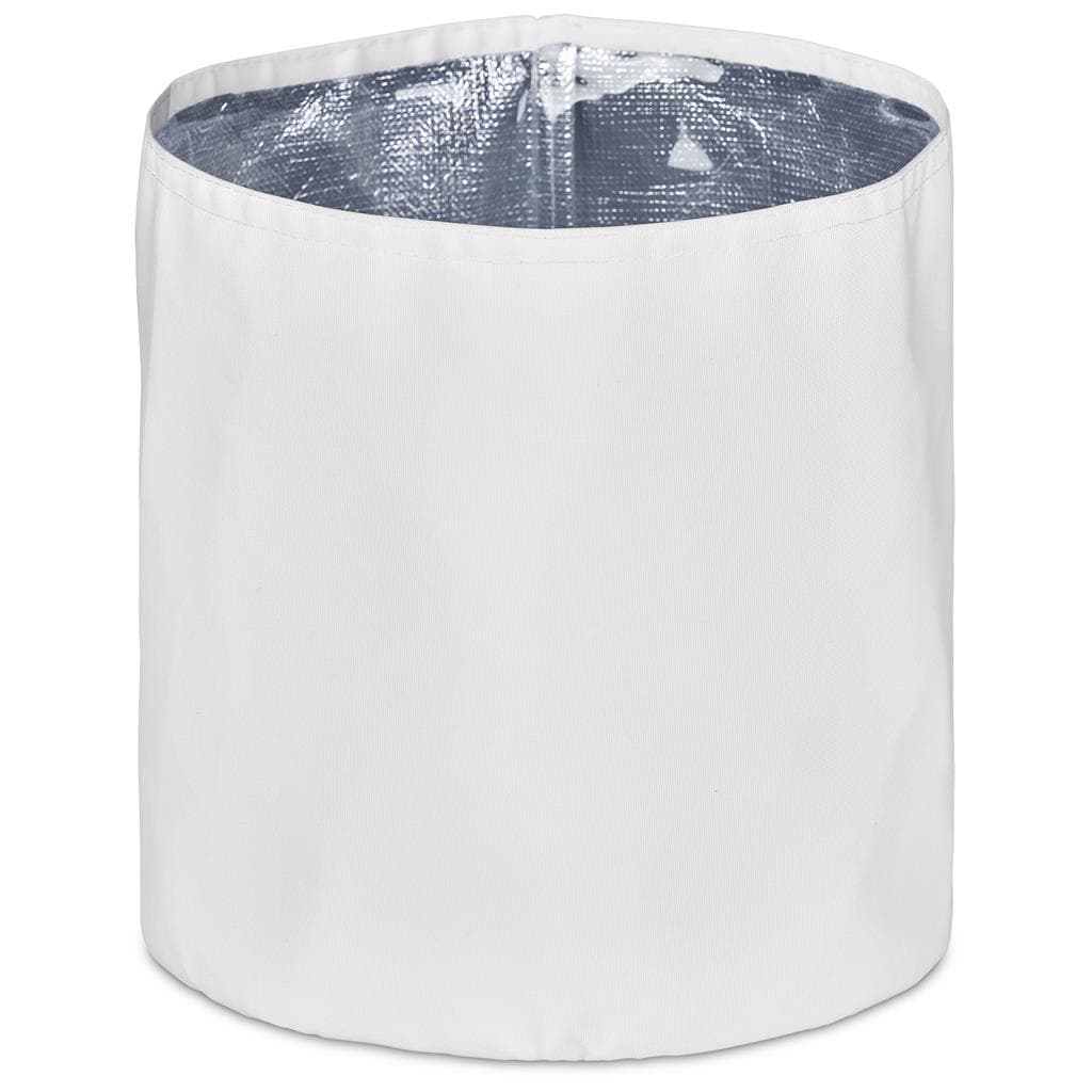 Pre-Production Sample Hoppla Coldford Polyester Collapsible Ice Bucket