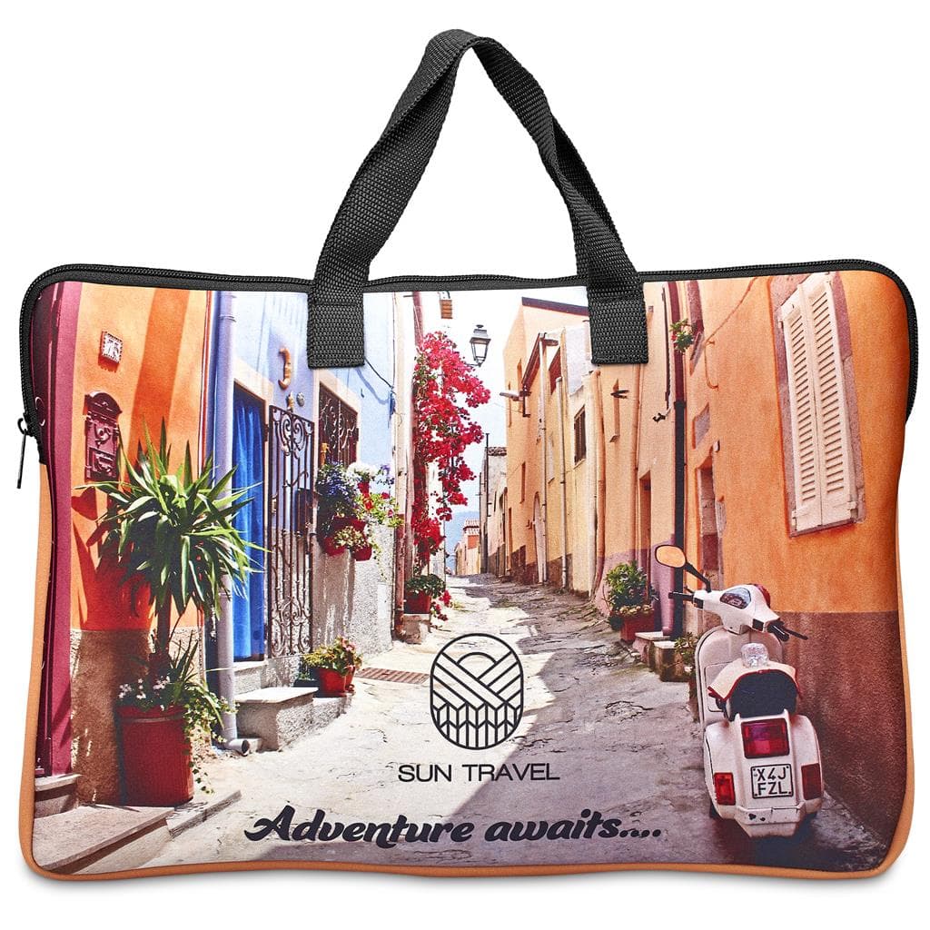 Pre-Production Sample Hoppla Cloud Neoprene Laptop Sleeve with Handles – 15 -16 inch