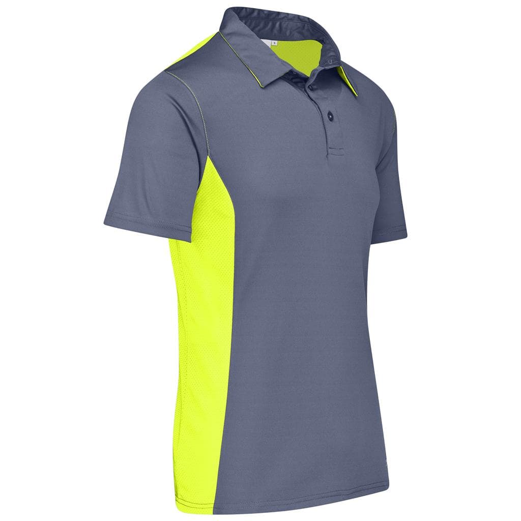 Mens Glendower Golf Shirt - Yellow