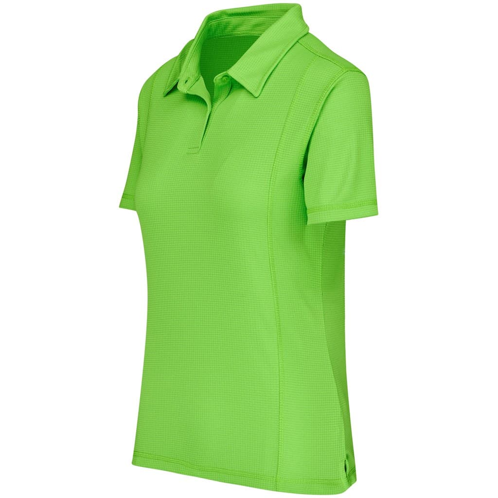 Ladies Hydro Golf Shirt - Lime