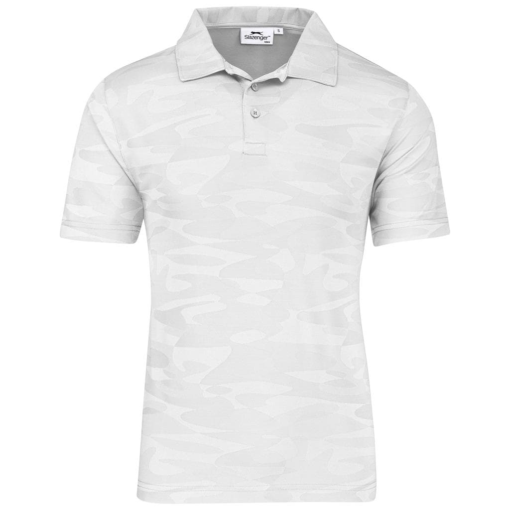 Mens Volition Golf Shirt - White