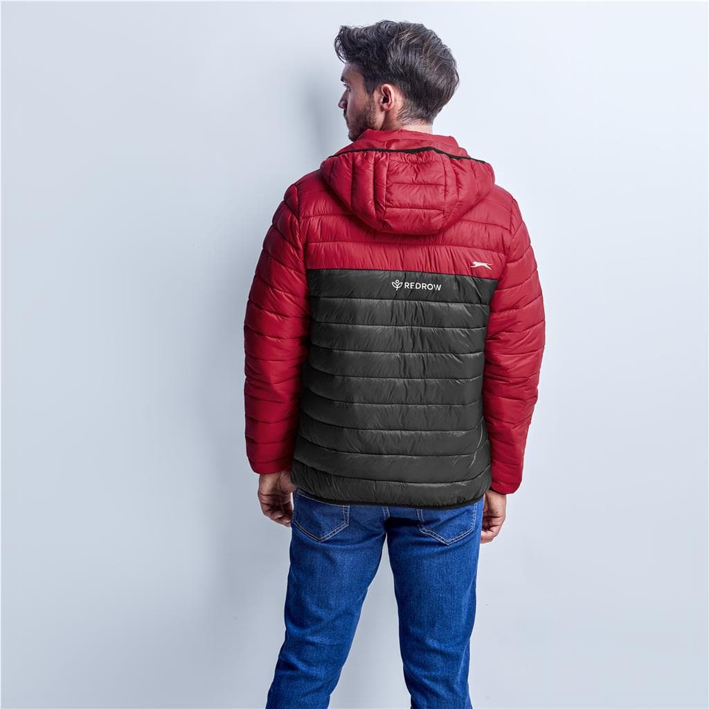 Mens Kyoto Two-Tone Jacket - Black Red
