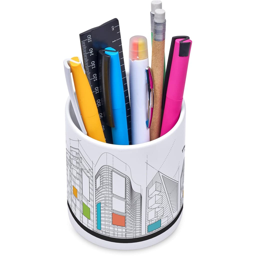 Altitude Mural Sublimation Ceramic Stationery Cup (Excludes Content)