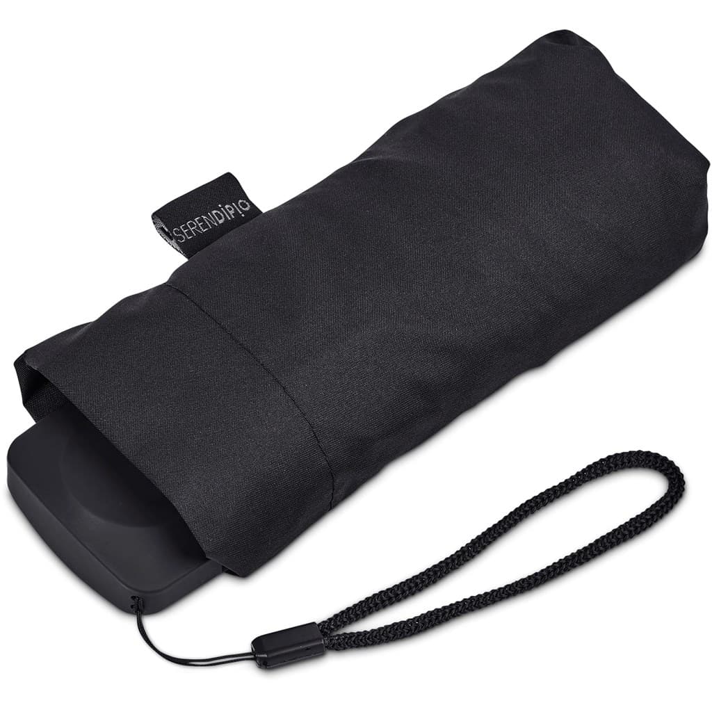 Serendipio Salem Recycled PET Compact Umbrella with EVA Pouch