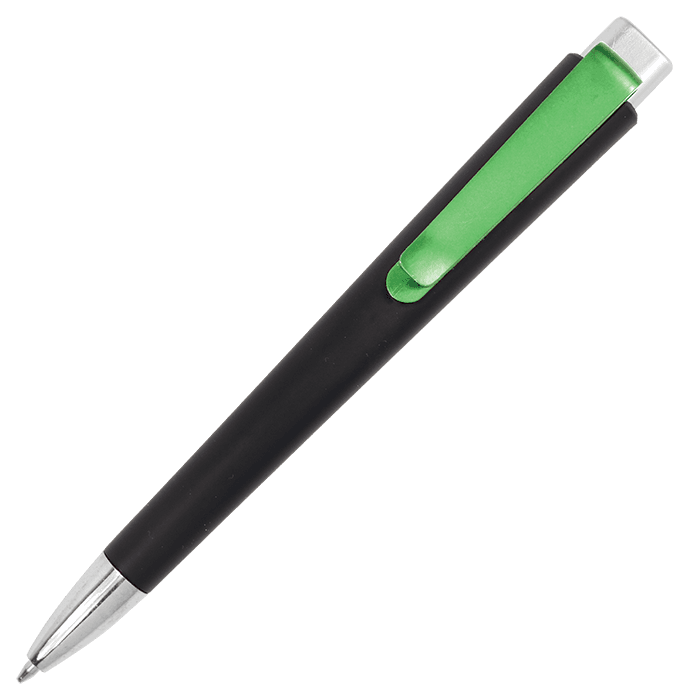 Metallic Clip Ballpoint Pen