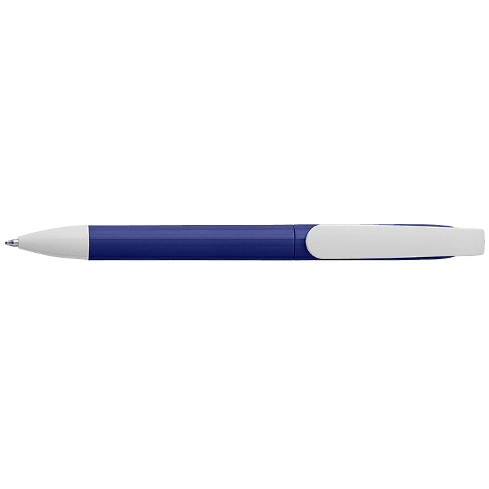 Twist Action Ballpoint Pen With Coloured Barrel