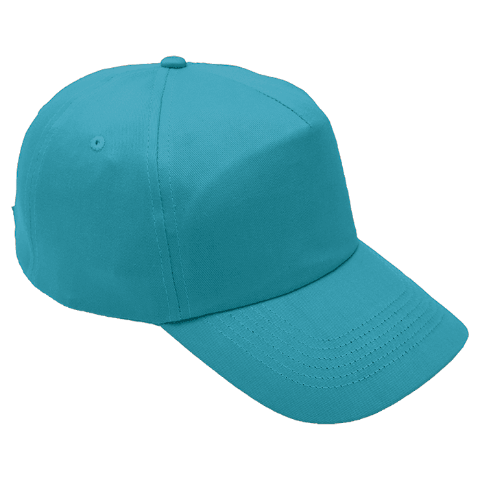 5 Panel Cotton with Hard Front Cap