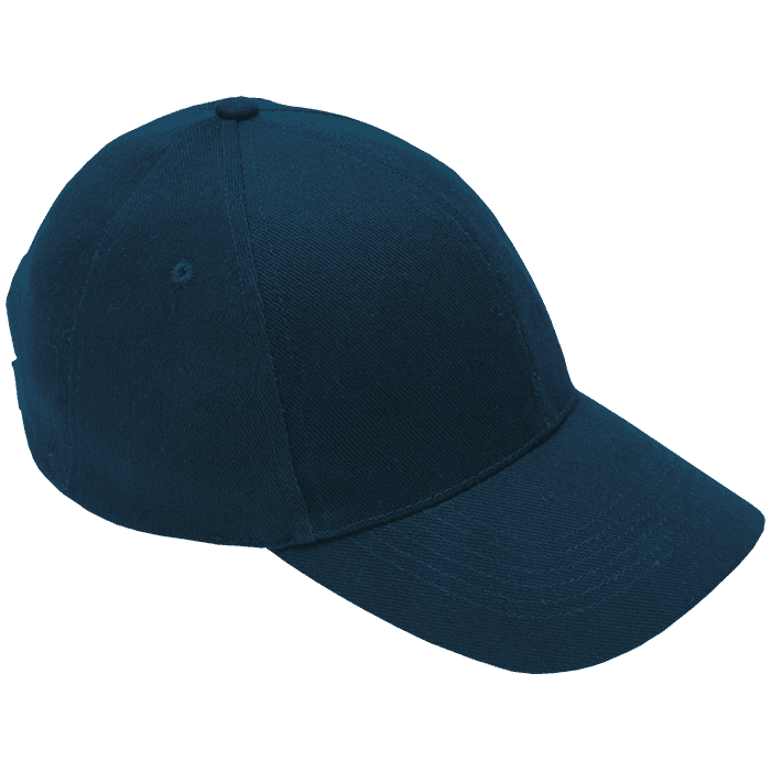 6 Panel Brushed Cotton Cap