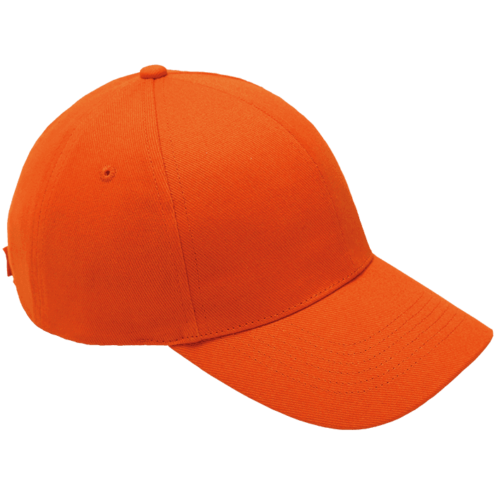6 Panel Brushed Cotton Cap