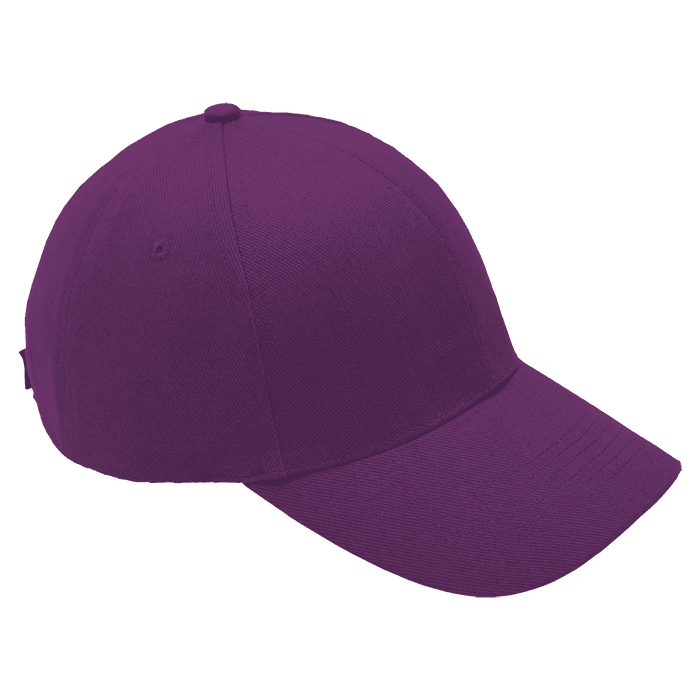 6 Panel Brushed Cotton Cap