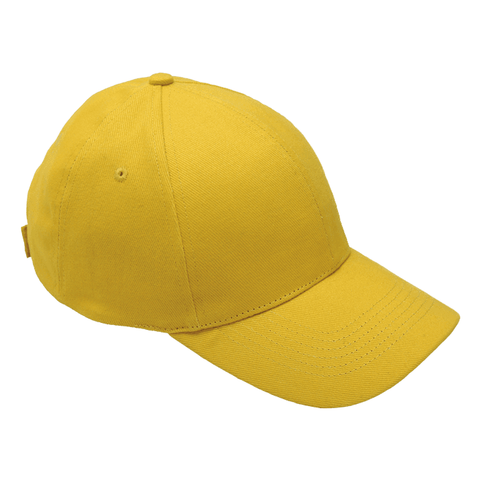 6 Panel Brushed Cotton Cap