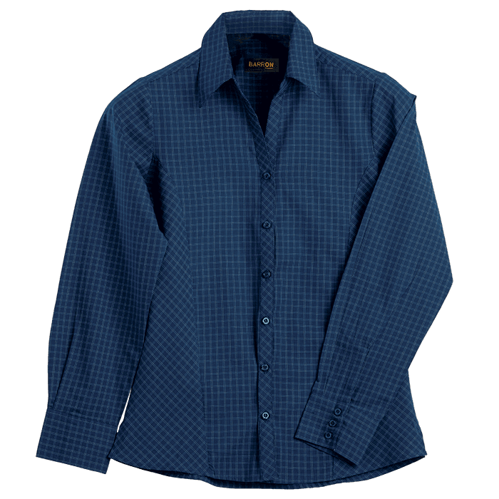 Pioneer Check Blouse Long Sleeve Ladies