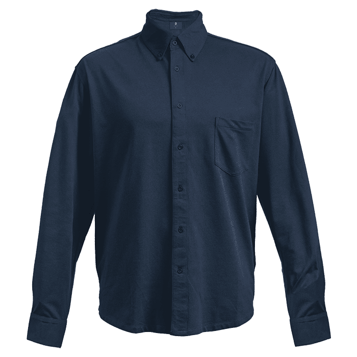 Knitted Pique Lounge Long Sleeve Mens