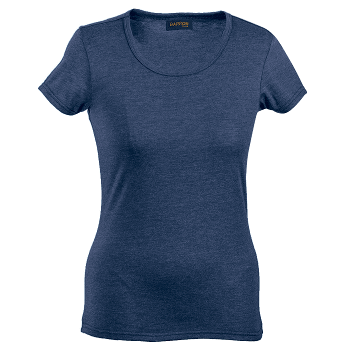 Melange Crew Neck T-Shirt Ladies