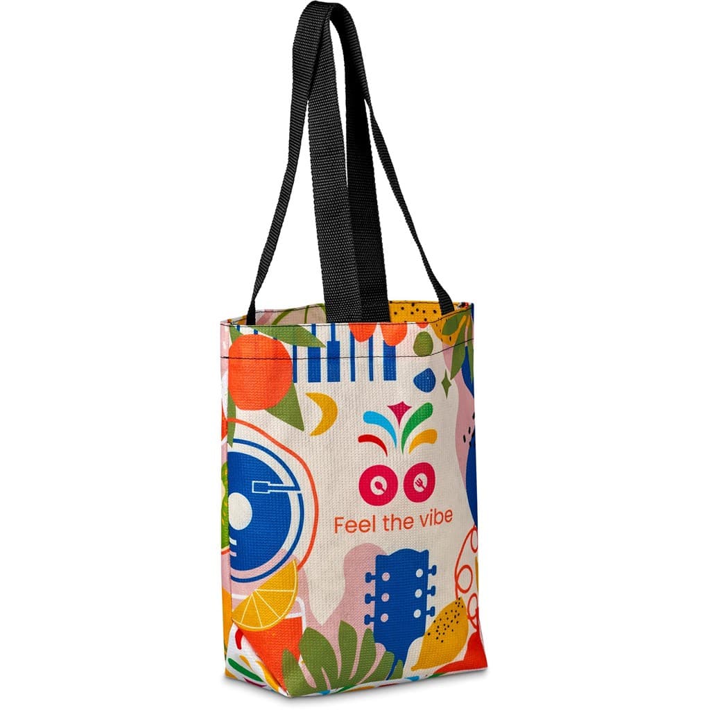 Pre-Production Sample Hoppla Bayside Recycled PET Stitch-Bond Shopper